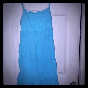 Girls size 14 Turquoise Dress